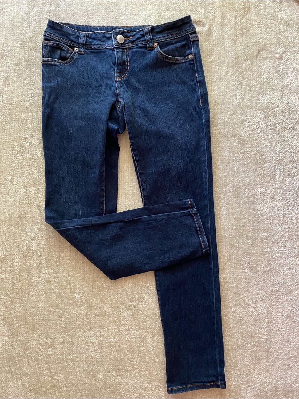 INC International Concepts Dark Blue Skinny Jeans 4P